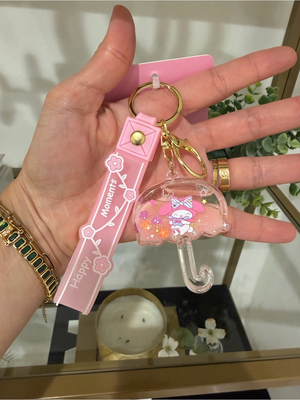 Sanrio My Melody liquid shaker keychain - Picture 7 of 7